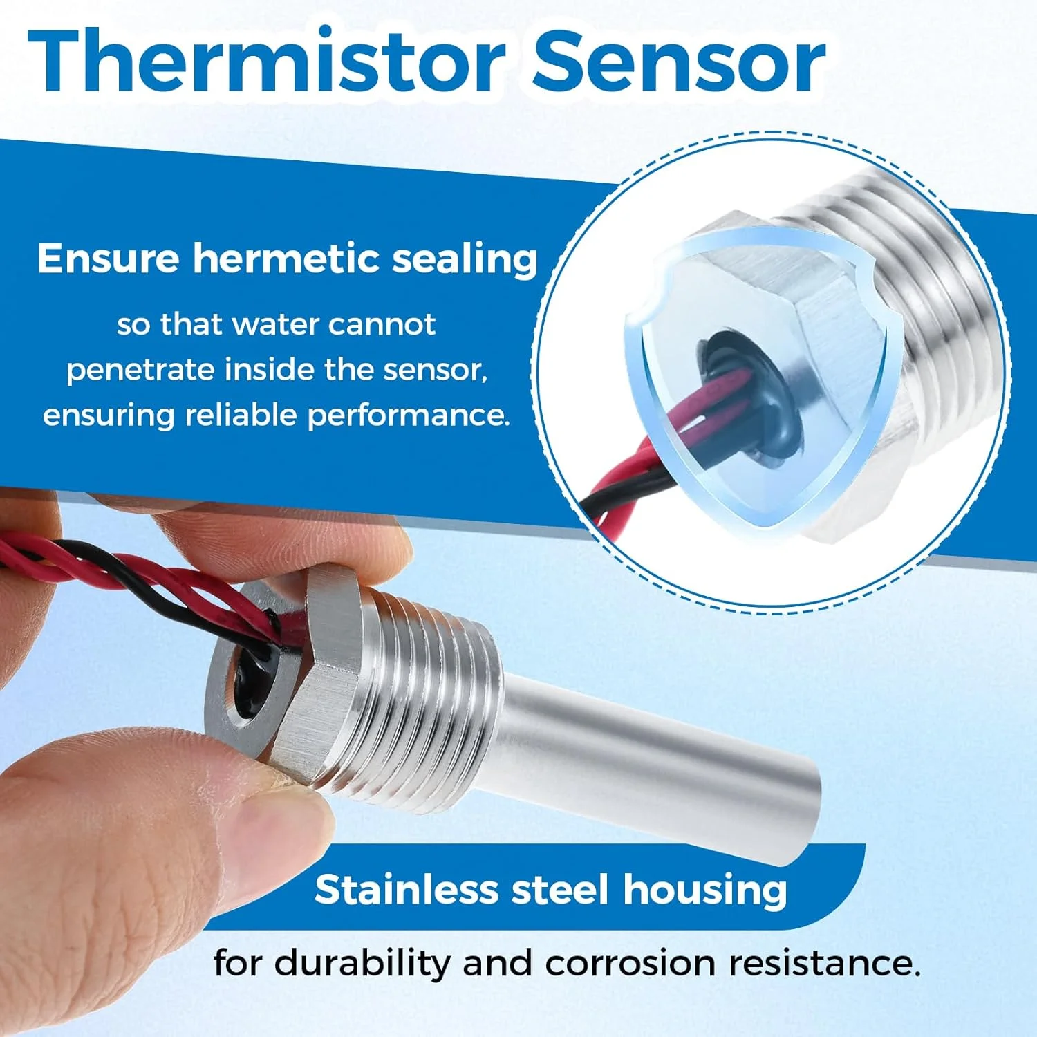ترمیستور بخاری FDXLTER1930 سازگار با مدل های بخاری استخر Hayward سری H با Nox پایین: H150FDN H200FDN H250FDN H300FDN H350FDN H400FDN