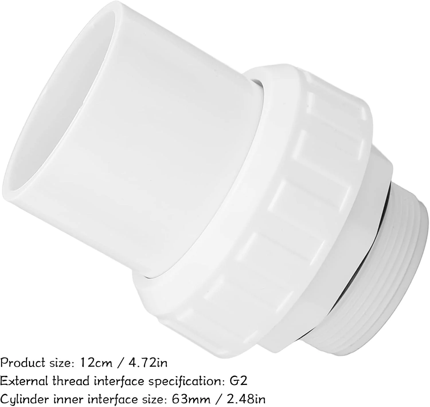 اتصال آداپتور پمپ فیلتر استخر با رزوه نر G2، اتصال سریع پمپ آب مخزن شن و ماسه، جایگزینی برای پمپ استخر و اسپا، جاروبرقی زیر آب اتصال آداپتور پمپ فیلتر استخر با رزوه نر G2، اتصال سریع پمپ آب مخزن شن و ماسه، جایگزینی برای پمپ استخر و اسپا، جاروبرقی زیر آب