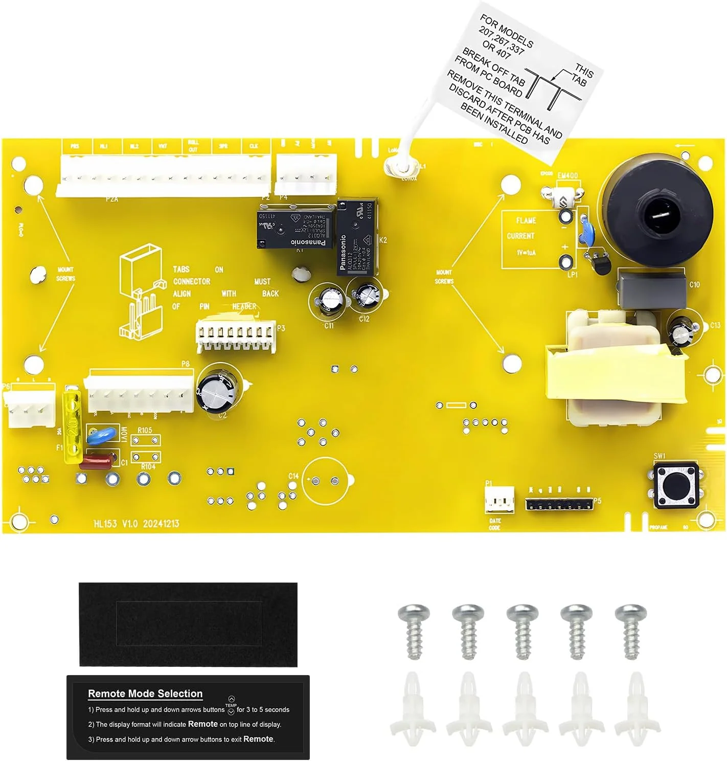 برد کنترل کامپیوتر 013464F جایگزین برای بخاری گازی دیجیتال ریپک