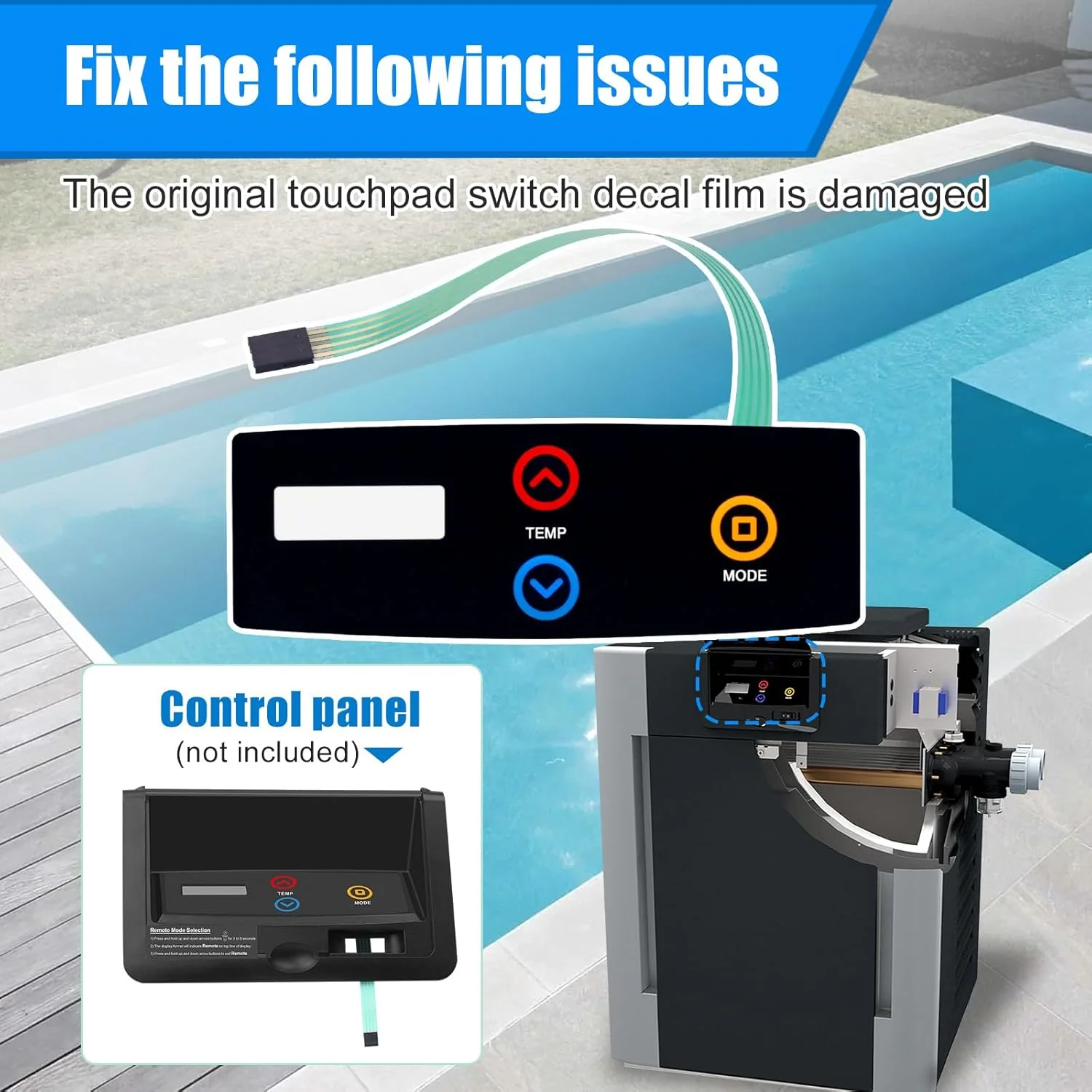 گرمکن استخر و اسپا MIYOLO 013492F برای Raypak 206A-408A