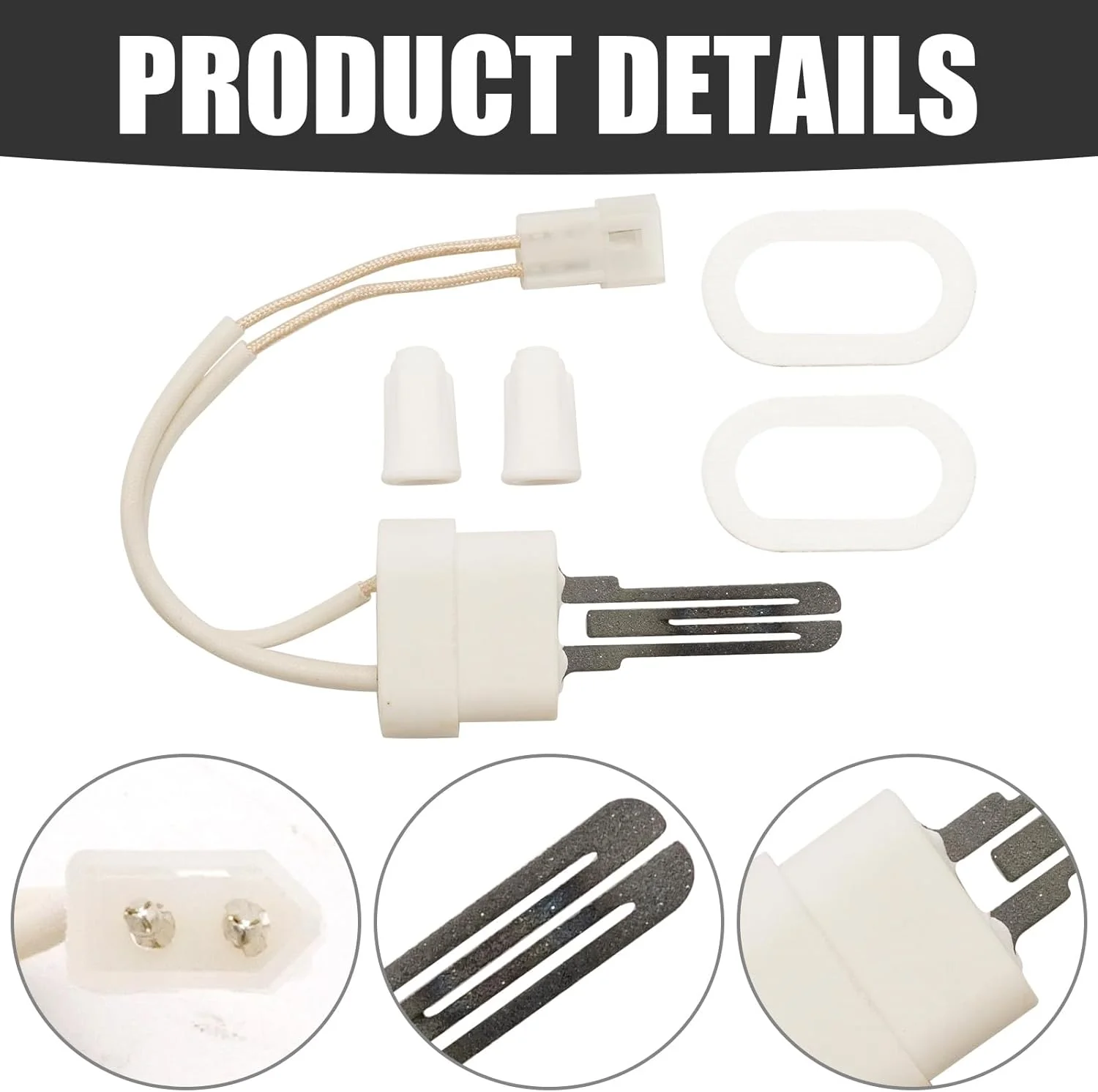 کیت جرقه زن بخاری استخر Vkinman 77707-0054 به همراه کیت واشر، جایگزین برای Pentair MasterTemp 200 250 300 400