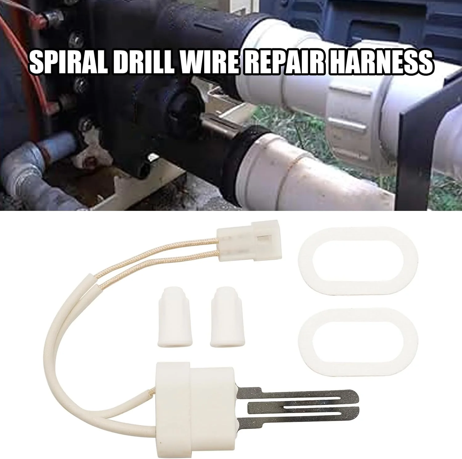 کیت جرقه زن بخاری استخر Vkinman 77707-0054 به همراه کیت واشر، جایگزین برای Pentair MasterTemp 200 250 300 400