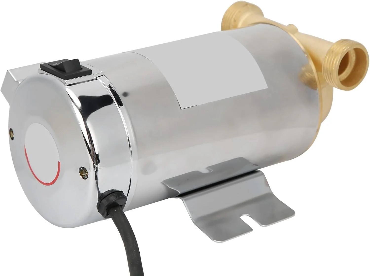 پمپ افزایش فشار ViaGasaFamido، پمپ کوچک اتوماتیک خانگی برای دوش، بخاری، کیت پمپ تامین کننده بخاری 100 وات WG-100 حداکثر 12 لیتر در دقیقه برای اتاق دوش، باغ با سوئیچ (دوشاخه بریتانیا 220 ولت)