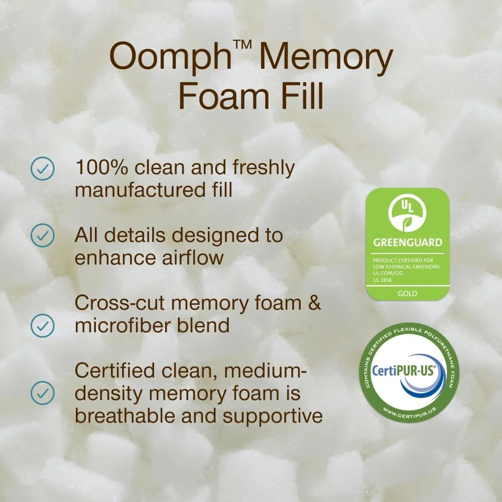 پرکننده اضافی فوم حافظه دار خرد شده Coop Home Goods، پرکننده بالش با تراکم متوسط، کیسه 1/2 پوندی، برای تنظیم بالش قابل تنظیم ممتاز خود پرکننده اضافی فوم حافظه دار خرد شده Coop Home Goods، پرکننده بالش با تراکم متوسط، کیسه 1/2 پوندی، برای تنظیم بالش قابل تنظیم ممتاز خود