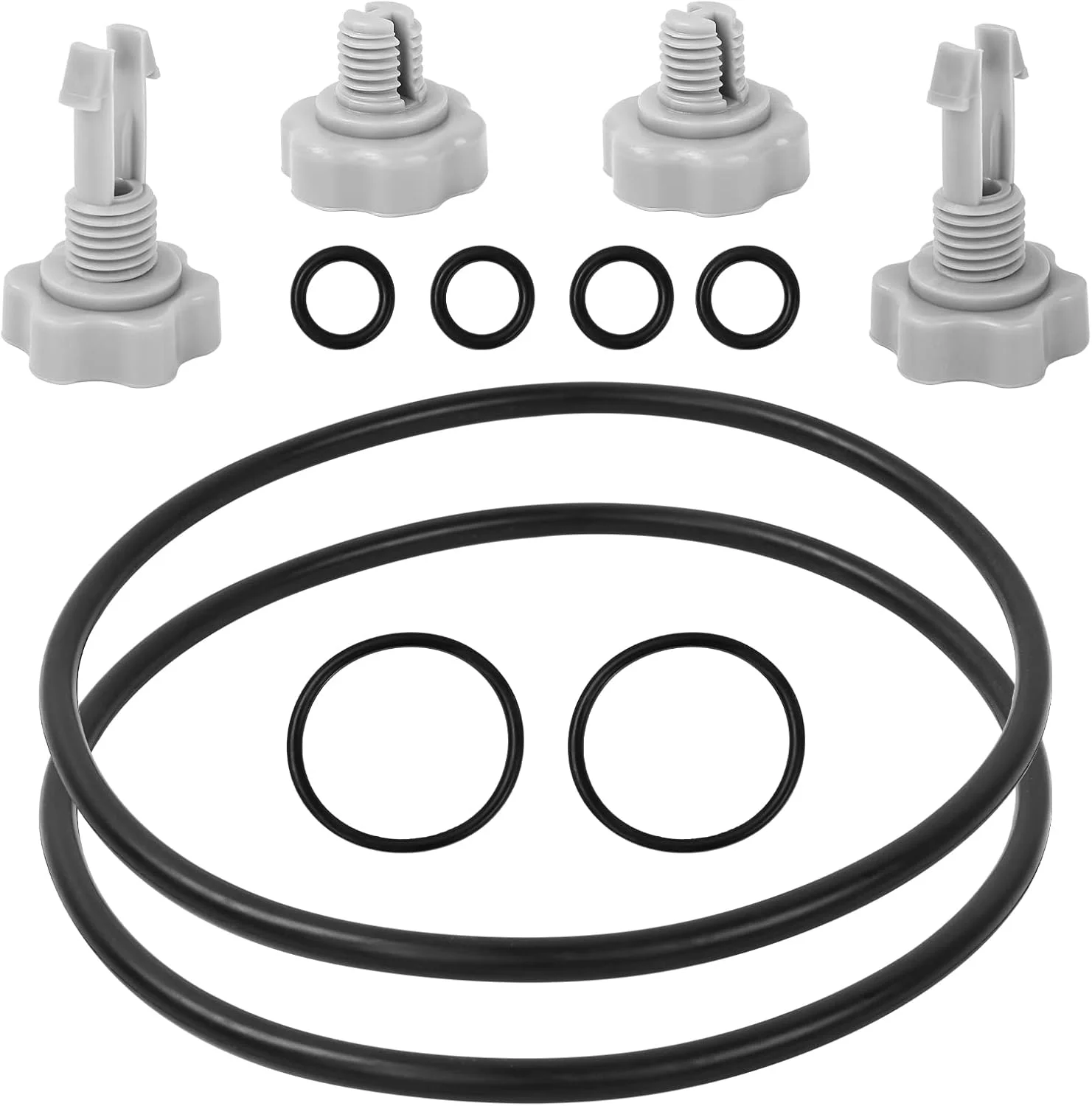 مجموعه کیت جایگزینی واشر پمپ فیلتر Pokin 25004/2,500 گالن برای پمپ فیلتر استخر اینتکس (شامل 5 قطعه ترکیبی) مجموعه کیت جایگزینی واشر پمپ فیلتر Pokin 25004/2,500 گالن برای پمپ فیلتر استخر اینتکس (شامل 5 قطعه ترکیبی)