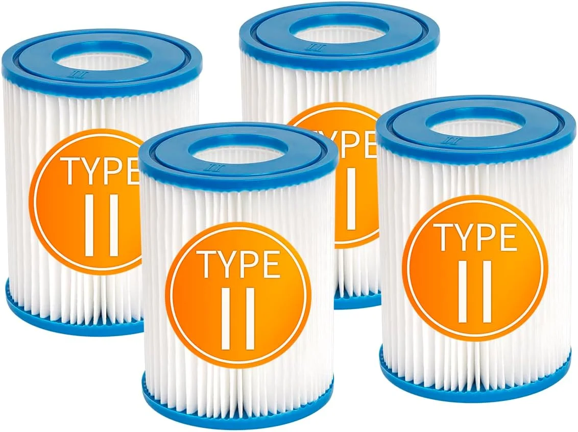 فیلترهای جایگزین YanBan سازگار با فیلتر استخر بادی نوع II و فیلتر جکوزی Lay-Z Spa، ۴.۲ اینچ، ۵.۴ اینچ، بسته ۴ عددی فیلتر پمپ استخر برای Bestway II 58094 فیلترهای جایگزین YanBan سازگار با فیلتر استخر بادی نوع II و فیلتر جکوزی Lay-Z Spa، ۴.۲ اینچ، ۵.۴ اینچ، بسته ۴ عددی فیلتر پمپ استخر برای Bestway II 58094