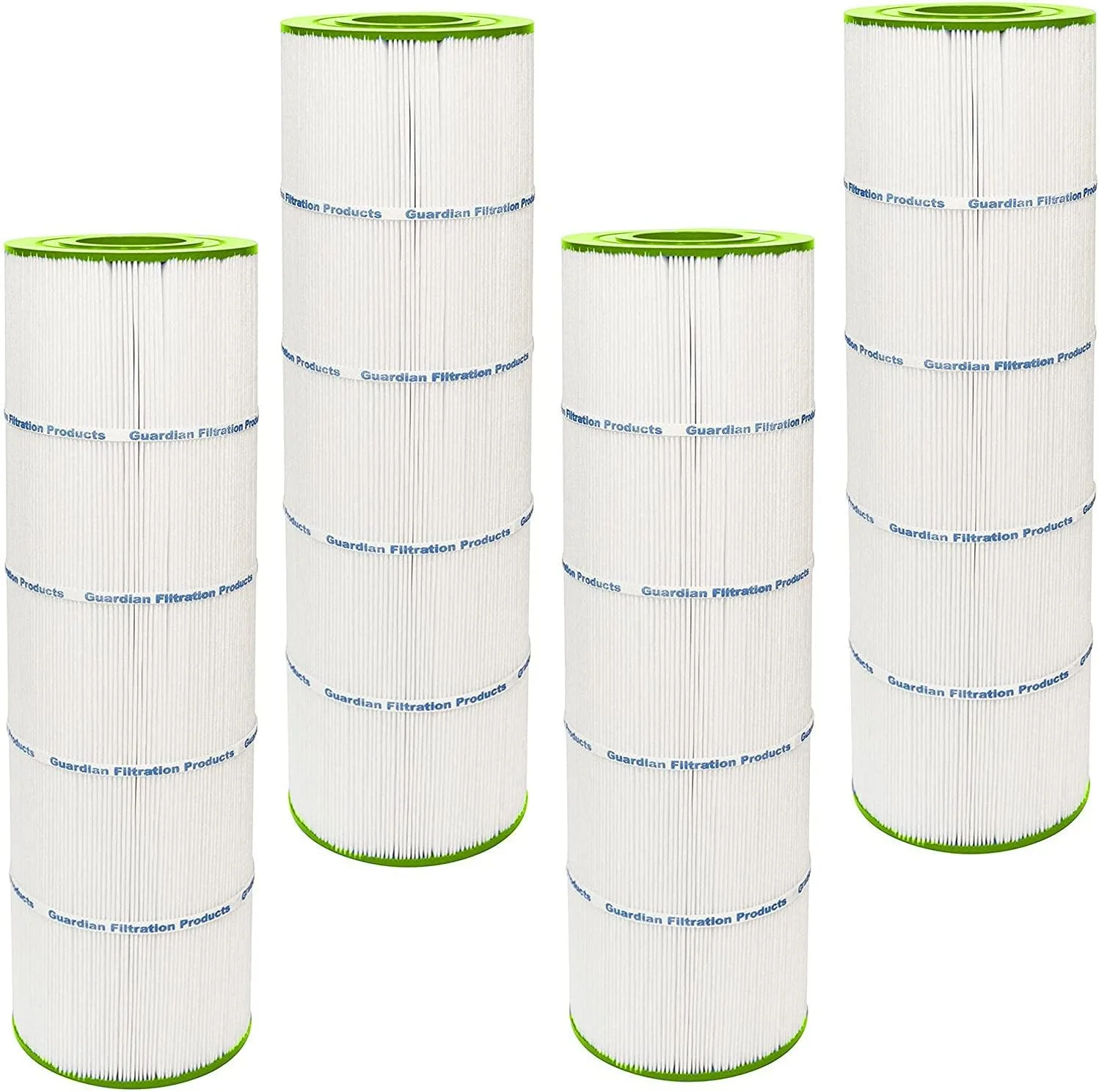 فیلتر کارتریج استخر Guardian Filtration Products مدل 725-185-04 بسته چهار عددی جایگزین Hayward CX875RE, SwimClear C4500, PA112, Unicel C-7489, Filbur FC-1275