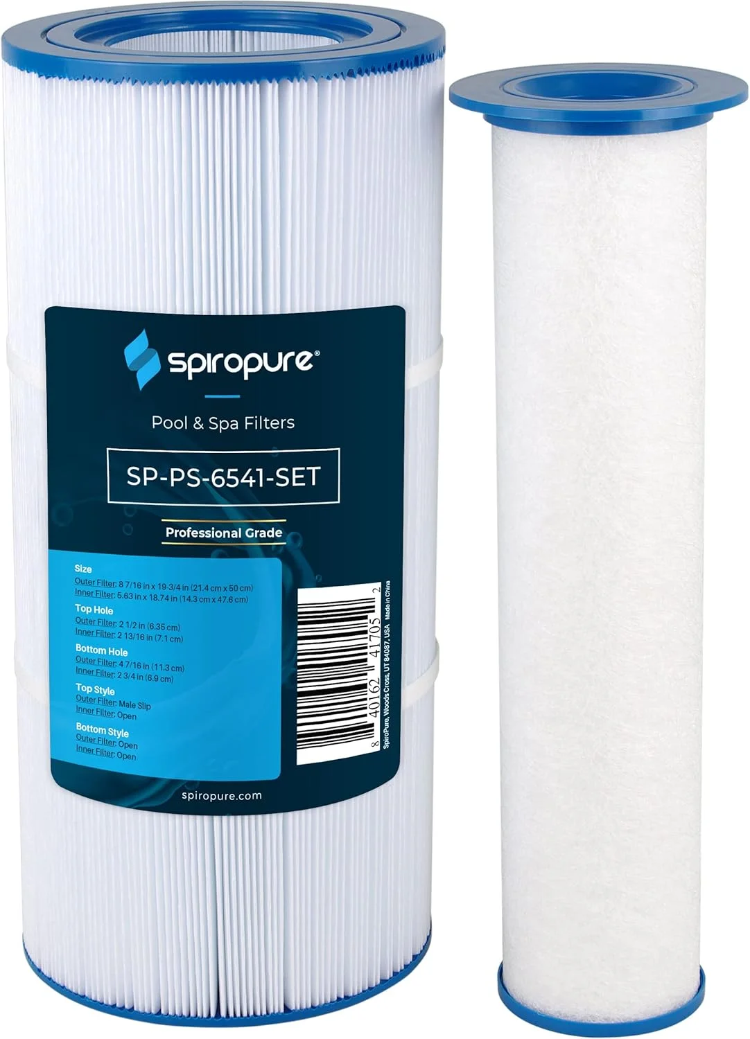 فیلتر جایگزین SpiroPure برای Sundance 880 مدل 6541-397 (6473-164 & 6473-165) 6540-507 Filbur FC-2772 (FC-2769 & FC-2771 Kit) کارتریج جایگزین استخر و جکوزی