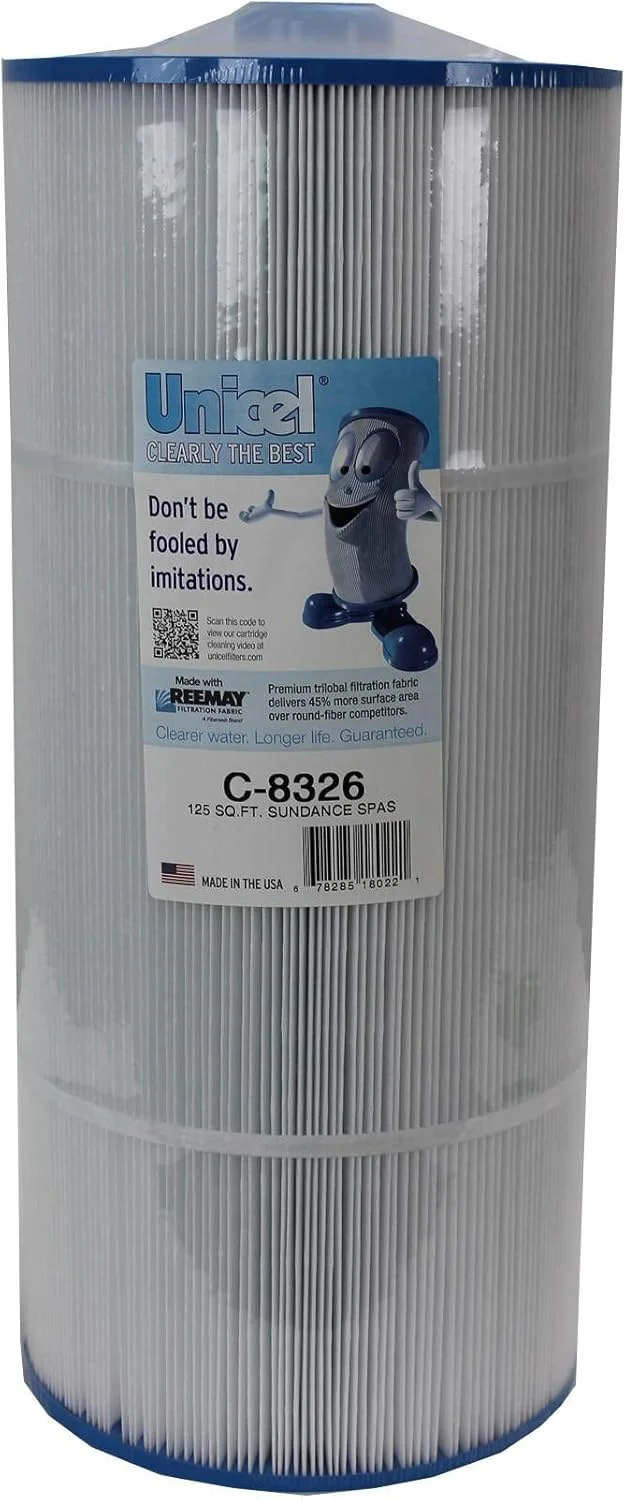 فیلتر کارتریجی جایگزین استخر Unicel C-8326، 125 فوت مربع، مناسب برای Sundance Spas FC-2780