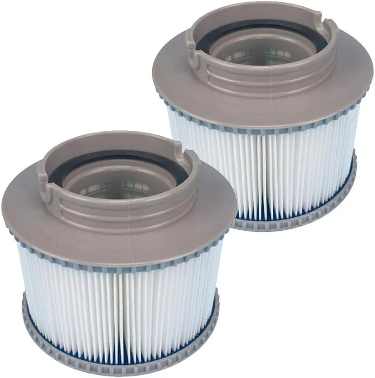 فیلترهای جایگزین وان آب گرم WuYan مدل FD2089، پمپ فیلتر کارتریجی برای فیلترهای MSPA مناسب استخرها و اسپاها (2 عدد)