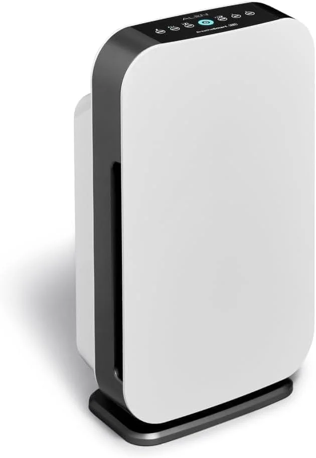 دستگاه تصفیه هوای Alen BreatheSmart 35i با فیلتر HEPA گرید پزشکی و خنثی کننده بو - ایده آل برای کنترل بو و بهبود کیفیت هوا در فضاهای 45 تا 90 متر مربع