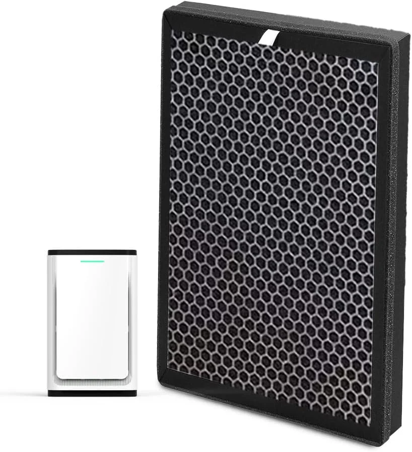 دستگاه تصفیه هوا NeoStyle، مجهز به نمایشگر کیفیت هوا مناسب برای حیوانات خانگی با فیلتر قابل شستشو، از بین برنده مو، شوره و بو حیوانات خانگی | فیلتراسیون چند مرحله ای و استریلیزاسیون پلاسما (مدل فیلتر: XT-C05)