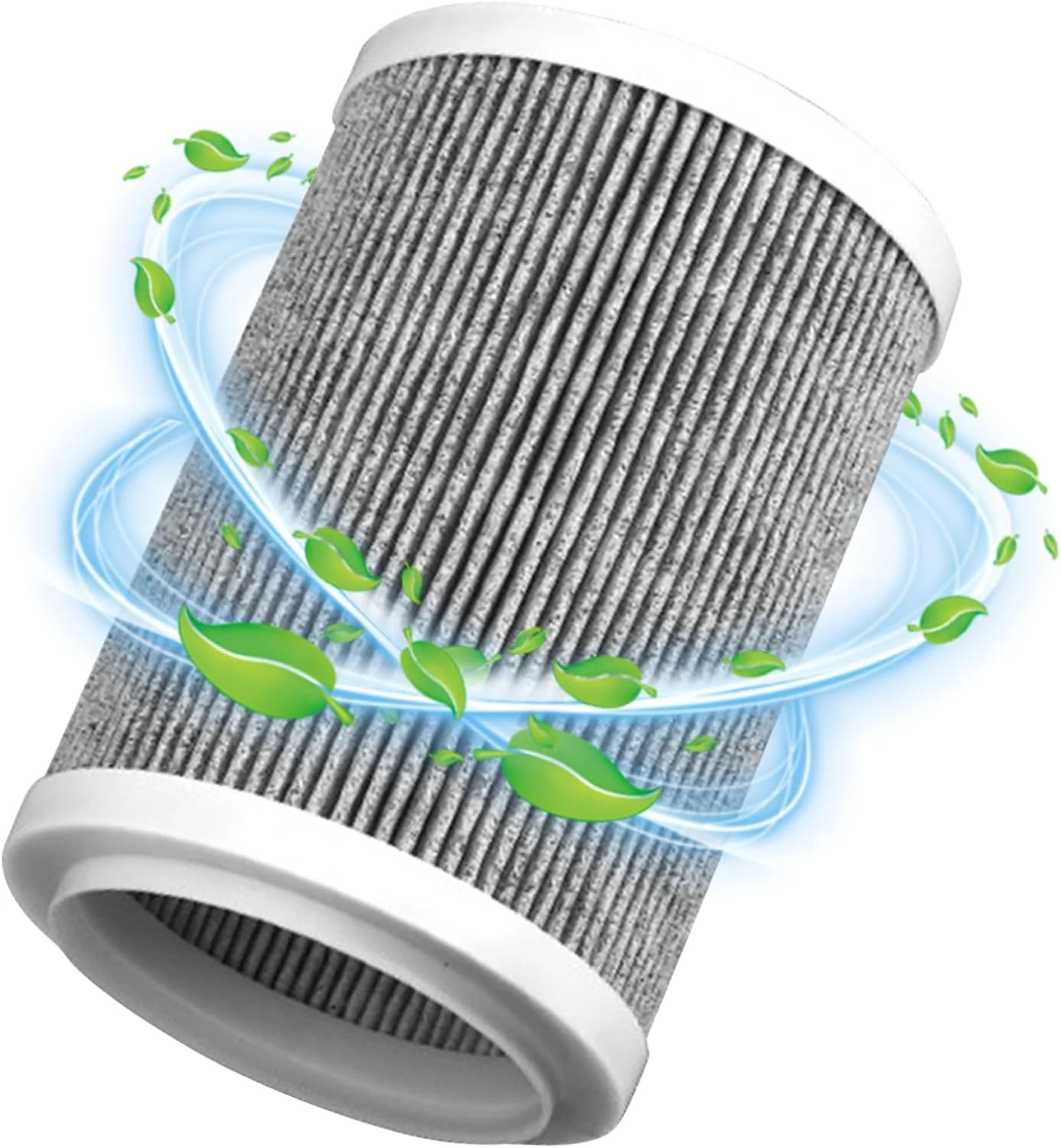 فیلتر جایگزین دستگاه تصفیه هوا Necomi، فیلتر تصفیه هوای HEPA واقعی با تصفیه 4 مرحله ای با راندمان بالا، فیلتر جایگزین دستگاه تصفیه هوا با کربن فعال، 1 عدد