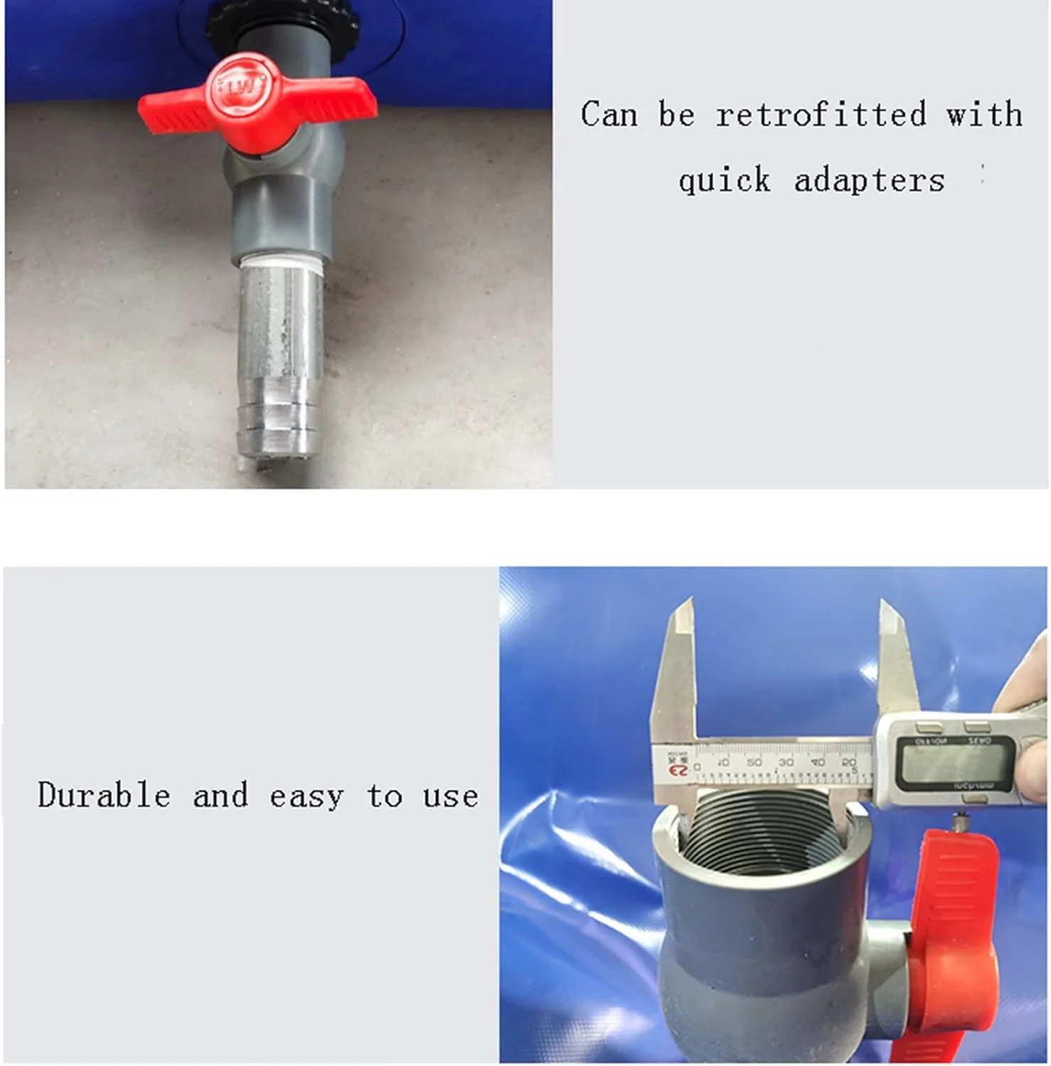 مخزن آب اضطراری تاشو قابل حمل WMEIE، برای ذخیره آب کشاورزی، مقاوم در برابر خشکی (رنگ: آبی، اندازه: 1.5 x 1.5 x 0.5 متر (1000 لیتر)) مخزن آب اضطراری تاشو قابل حمل WMEIE، برای ذخیره آب کشاورزی، مقاوم در برابر خشکی (رنگ: آبی، اندازه: 1.5 x 1.5 x 0.5 متر (1000 لیتر))