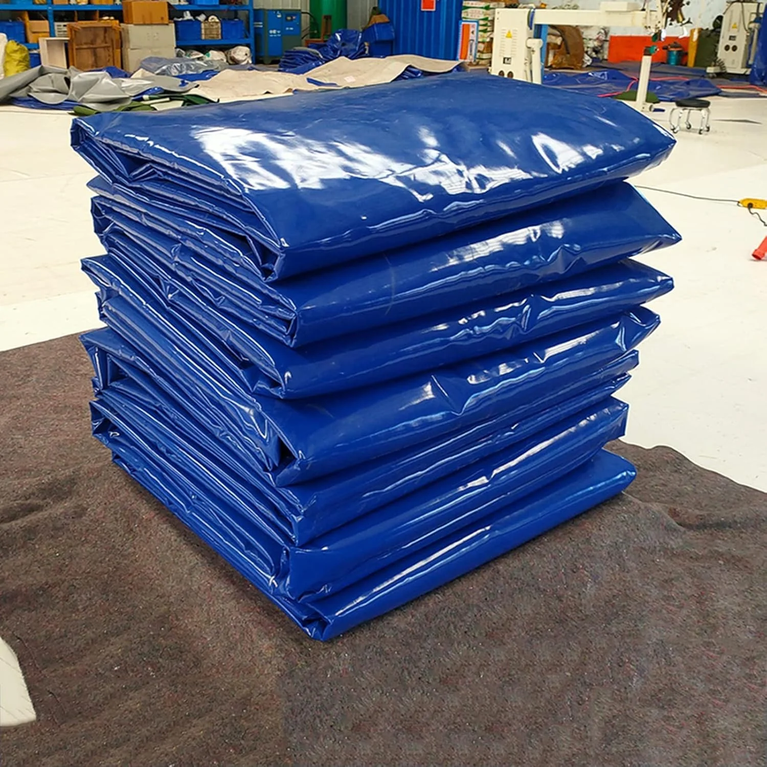 مخزن آب با ظرفیت بالا برای فضای باز LFFH، مخزن ذخیره آب اضطراری قابل حمل، مناسب برای حمل و نقل منبع آب، آبیاری کشاورزی، جمع آوری و ذخیره آب (500 لیتر) WMEIE