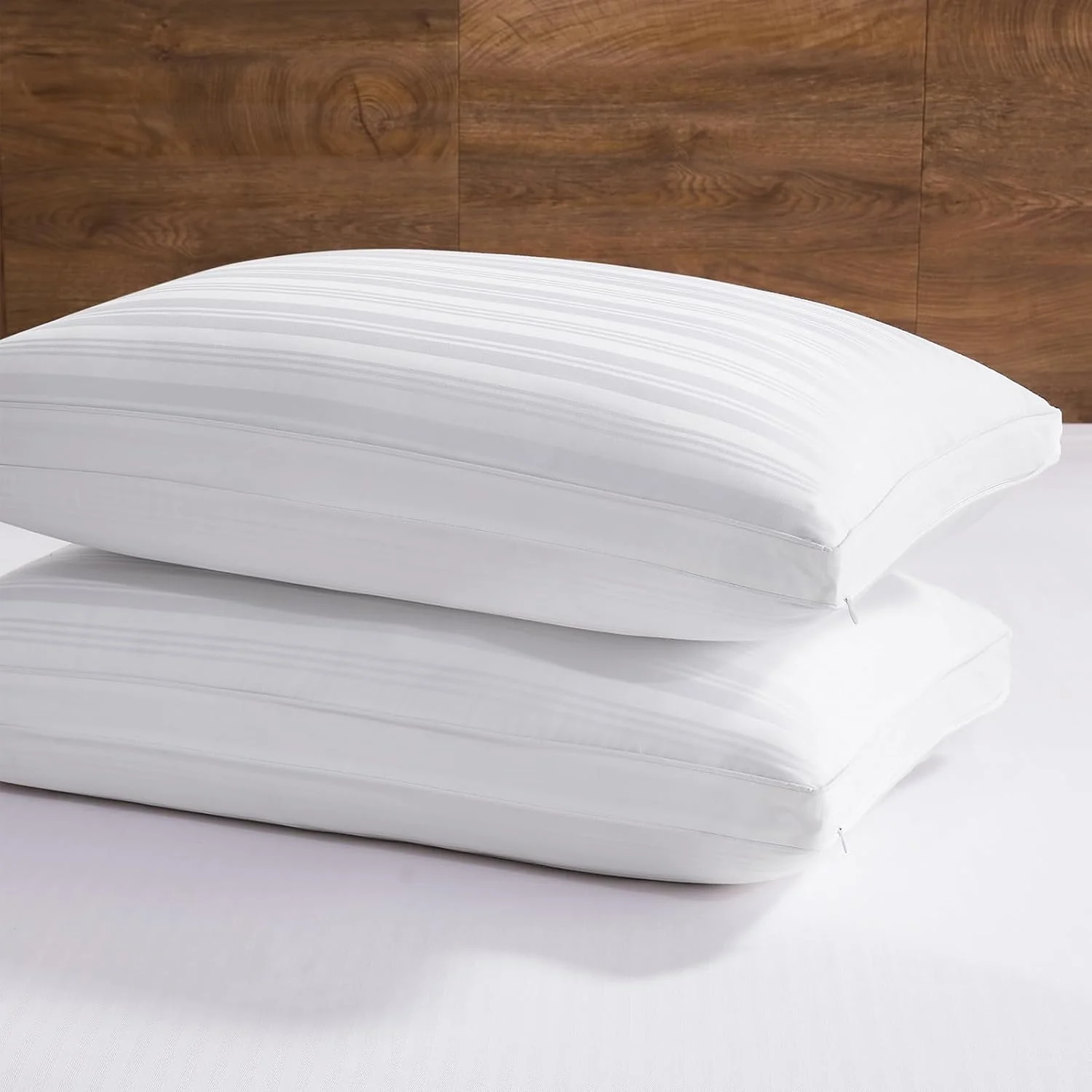 بالش پر غاز downluxe - بسته 2 عددی بالش پر هتل، مناسب برای خوابیدن به پشت، شکم یا پهلو، سایز کینگ (45x86x5 سانتی متر) بالش پر غاز downluxe - بسته 2 عددی بالش پر هتل، مناسب برای خوابیدن به پشت، شکم یا پهلو، سایز کینگ (45x86x5 سانتی متر)