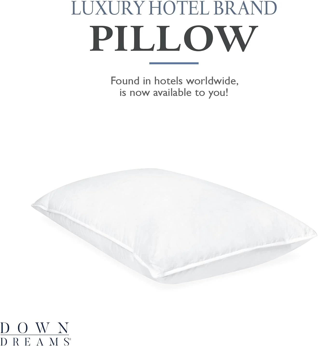 بالش های کلاسیک Down Dreams Manchester Mills - سایز Queen / پشتیبانی سفت - بسته 2 عددی بالش های کلاسیک Down Dreams Manchester Mills - سایز Queen / پشتیبانی سفت - بسته 2 عددی