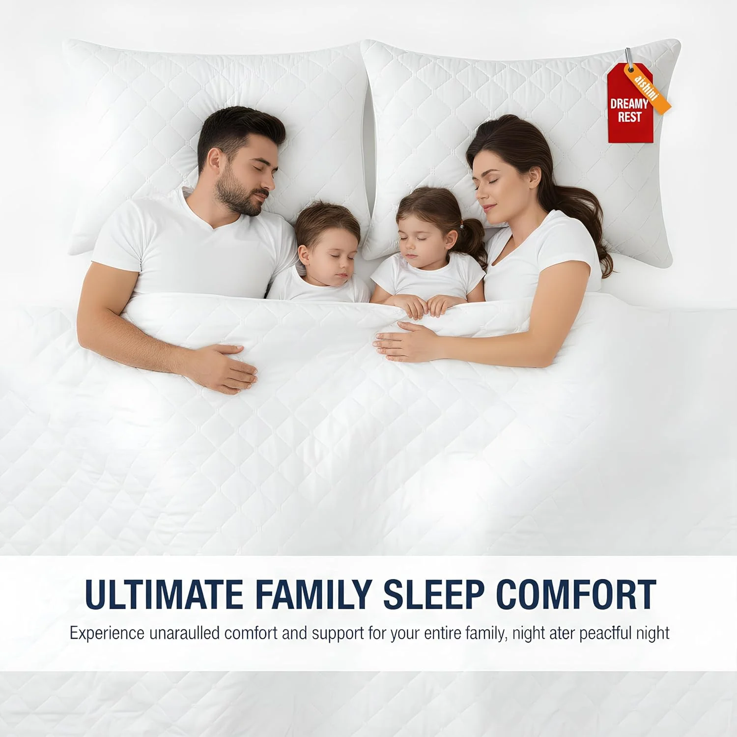 بالش میکروفایبر لحافی Aishini® ابعاد 45 در 70 سانتی متر، بالش های هتلی لوکس برای خواب، بالش های تخت وکیوم شده برای خواب، بالش خواب سبک وزن لوکس و نرم و راحت سفید تک عددی (750 گرم) بالش میکروفایبر لحافی Aishini® ابعاد 45 در 70 سانتی متر، بالش های هتلی لوکس برای خواب، بالش های تخت وکیوم شده برای خواب، بالش خواب سبک وزن لوکس و نرم و راحت سفید تک عددی (750 گرم)