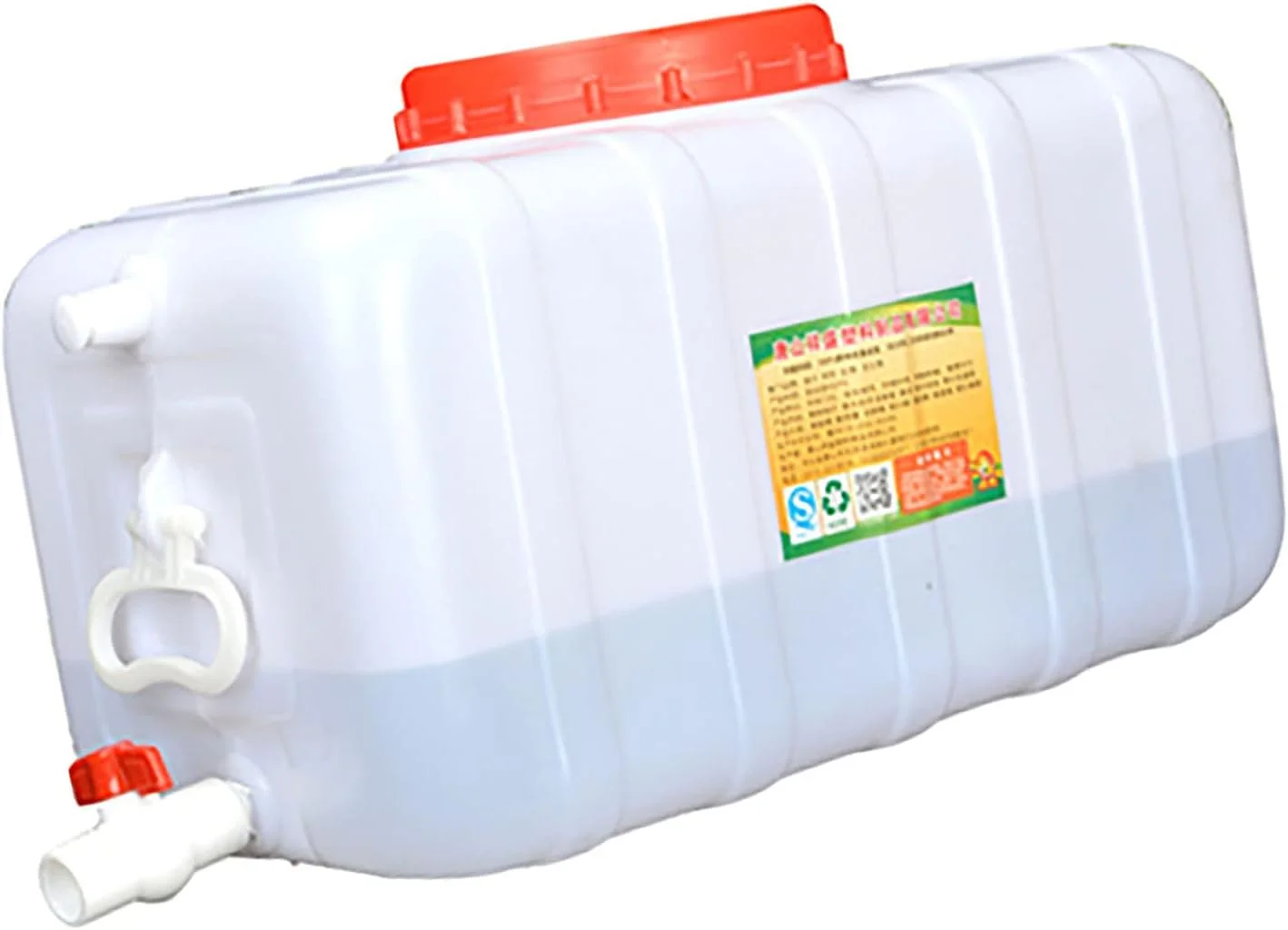 مخزن آب قابل حمل با شیر، مناسب برای کمپینگ، مسافرت و استفاده در فضای باز، 5/10 لیتری مخزن آب قابل حمل با شیر، مناسب برای کمپینگ، مسافرت و استفاده در فضای باز، 5/10 لیتری