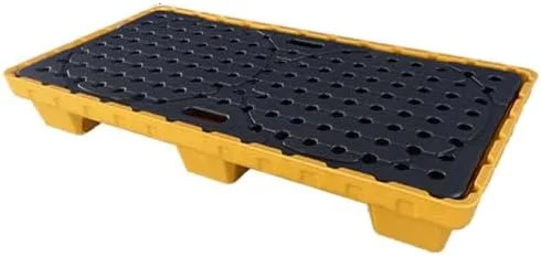 سینی نشت گیر بشکه، سینی نشت روغن، سکوی نشت گیر، سکوی ضد لغزش، سکوی ماژولار پلی اتیلنی برای کارخانه، انبار، گاراژ و مصارف صنعتی، 125x65x17 سانتی متر سینی نشت گیر بشکه، سینی نشت روغن، سکوی نشت گیر، سکوی ضد لغزش، سکوی ماژولار پلی اتیلنی برای کارخانه، انبار، گاراژ و مصارف صنعتی، 125x65x17 سانتی متر