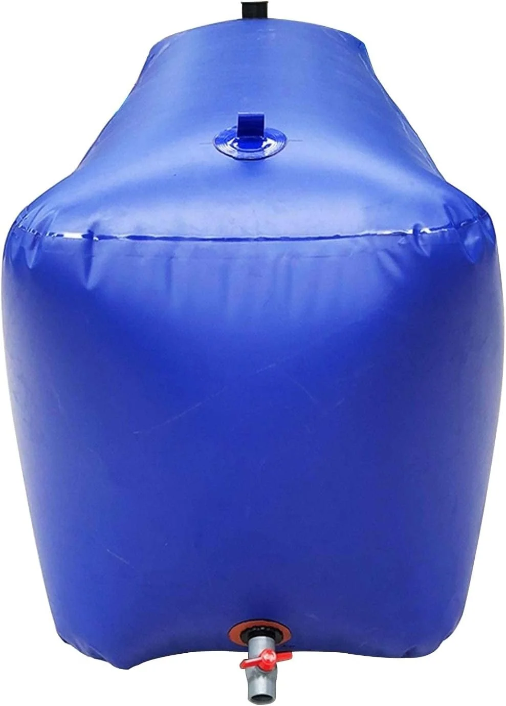 مخزن تاشو قابل حمل برای ذخیره آب، مخزن آب تاشو PVC با شیر، مقاوم در برابر خشکسالی، آتش نشانی، کشاورزی، آبیاری ساختمانی در فضای باز، 500 لیتر