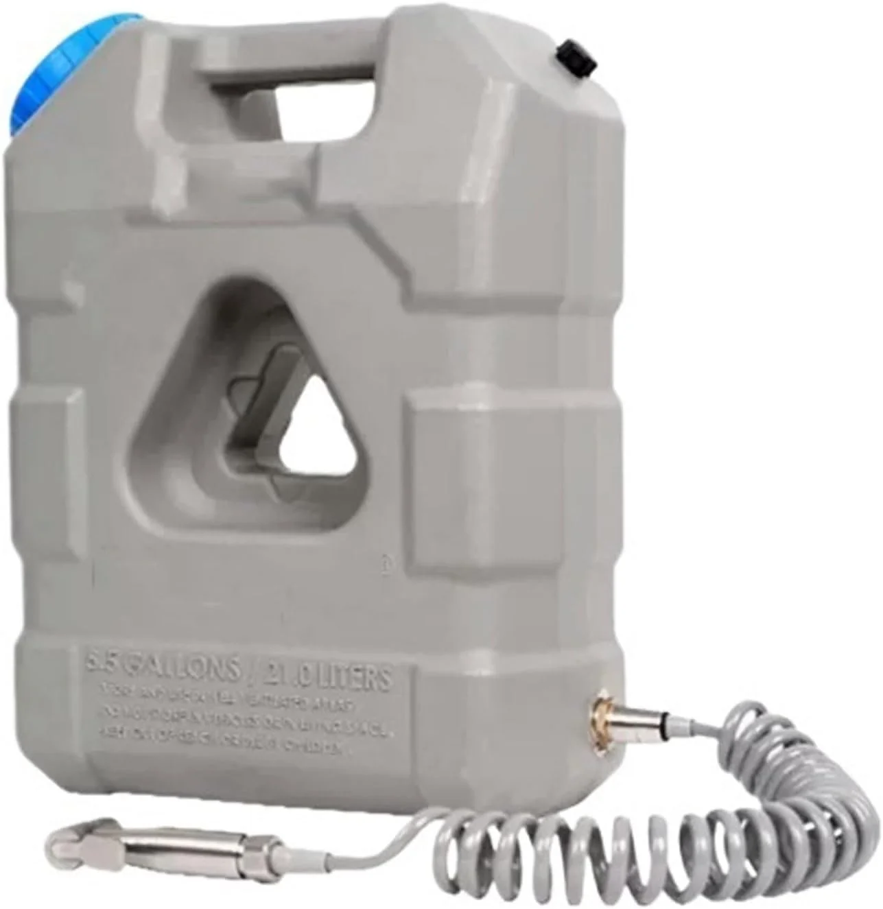 ظرف آب 21 لیتری، قمقمه آب کمپینگ بدون BPA با شیر و تفنگ اسپری، سطل ذخیره آب قابل حمل بدون نشتی برای پیاده روی در فضای باز، کمپینگ، پیک نیک، مسافرت، ذخیره آب