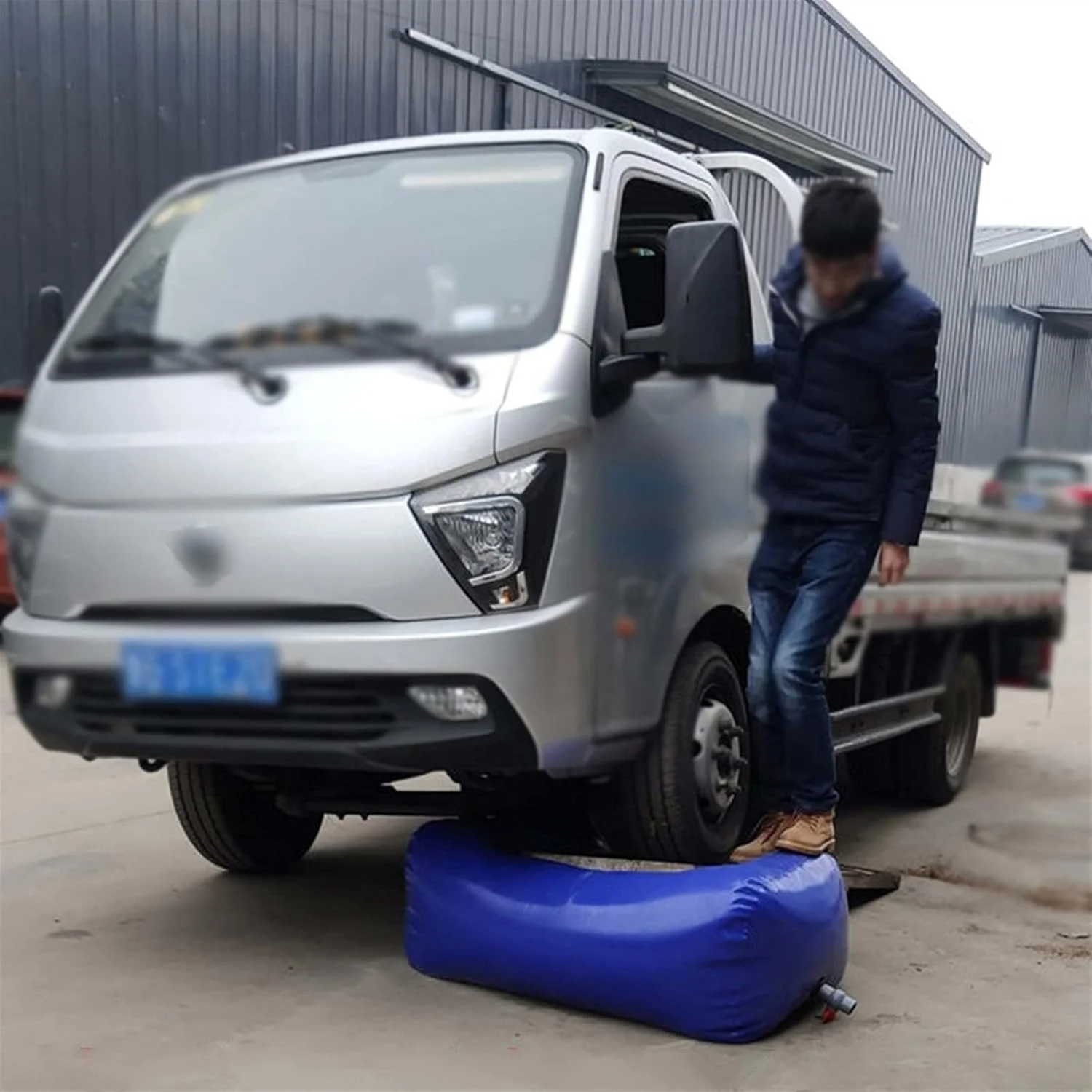 مخزن تاشو قابل حمل برای ذخیره آب، مخزن آب تاشو PVC با شیر، مقاوم در برابر خشکسالی، آتش نشانی، کشاورزی، آبیاری ساختمانی در فضای باز، 500 لیتر مخزن تاشو قابل حمل برای ذخیره آب، مخزن آب تاشو PVC با شیر، مقاوم در برابر خشکسالی، آتش نشانی، کشاورزی، آبیاری ساختمانی در فضای باز، 500 لیتر