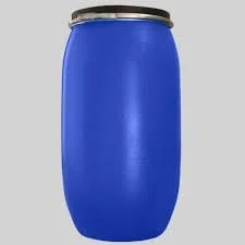 بشکه خالی چند منظوره پی وی سی ایزی هلال برای نگهداری آب، روغن و مواد شیمیایی، رنگ آبی (۱۶۰ لیتر، نوع دهانه باز)