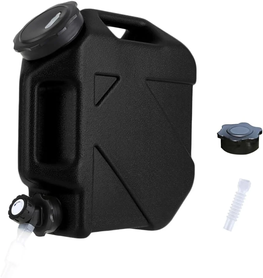 ظرف آب HiGropcore با شیر - مخزن آب قابل حمل برای کمپینگ، 10 لیتر/12 لیتر، بدون BPA - ذخیره آب اضطراری برای کمپ، پیاده‌روی در فضای باز