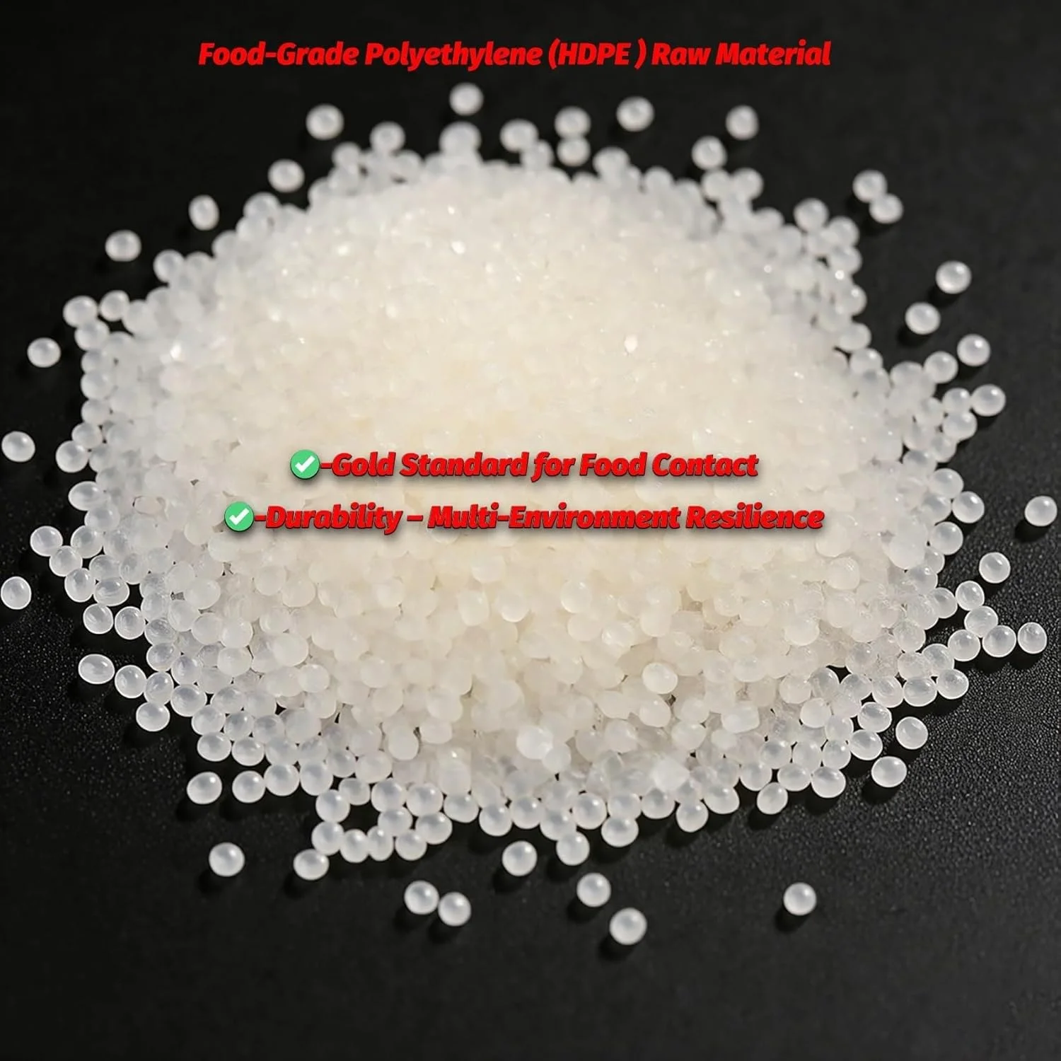 مخزن ذخیره آب چند منظوره HDPE درجه مواد غذایی IJHGH برای کمپینگ، پیاده روی، خانه، مزرعه، فضای باز - 25، 50، 80 و 200 لیتری