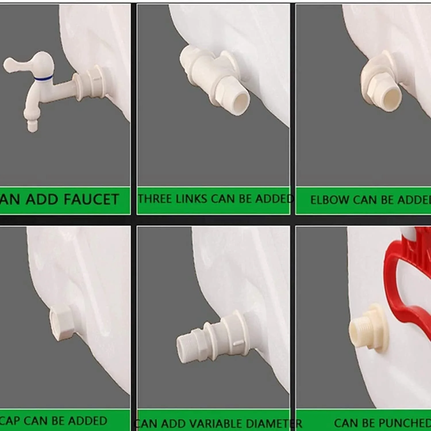 مخزن آب پلاستیکی ۱۰۰ لیتری، مخزن آب افقی مربعی ۲۰۰/۳۰۰ لیتری با درب و شیر پلاستیکی، مناسب برای کمپینگ در فضای باز، مخزن آب اضطراری خانگی مخزن آب پلاستیکی ۱۰۰ لیتری، مخزن آب افقی مربعی ۲۰۰/۳۰۰ لیتری با درب و شیر پلاستیکی، مناسب برای کمپینگ در فضای باز، مخزن آب اضطراری خانگی