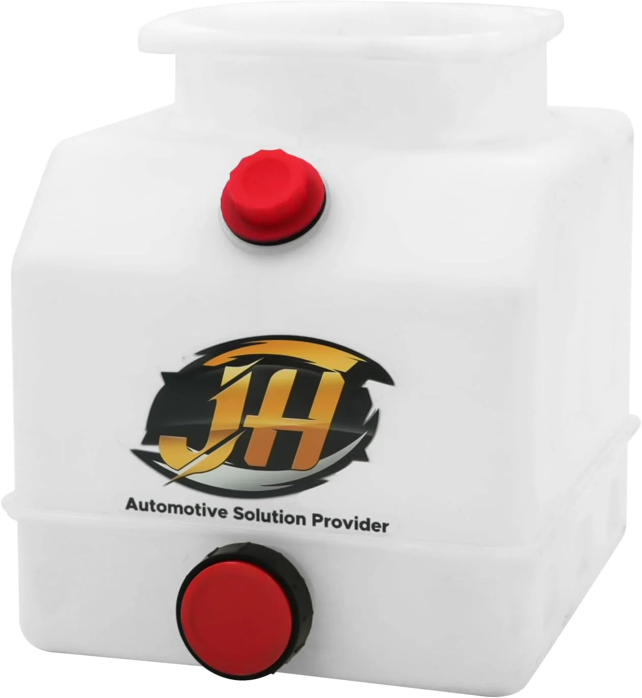 مخزن واحد قدرت پلی اتیلنی 4 کوارت برای سیستم های هیدرولیک، مخزن سیال کاربردی کف تخت پلی اتیلنی برای کامیون های کمپرسی، تریلرها، RV ها و قایق ها