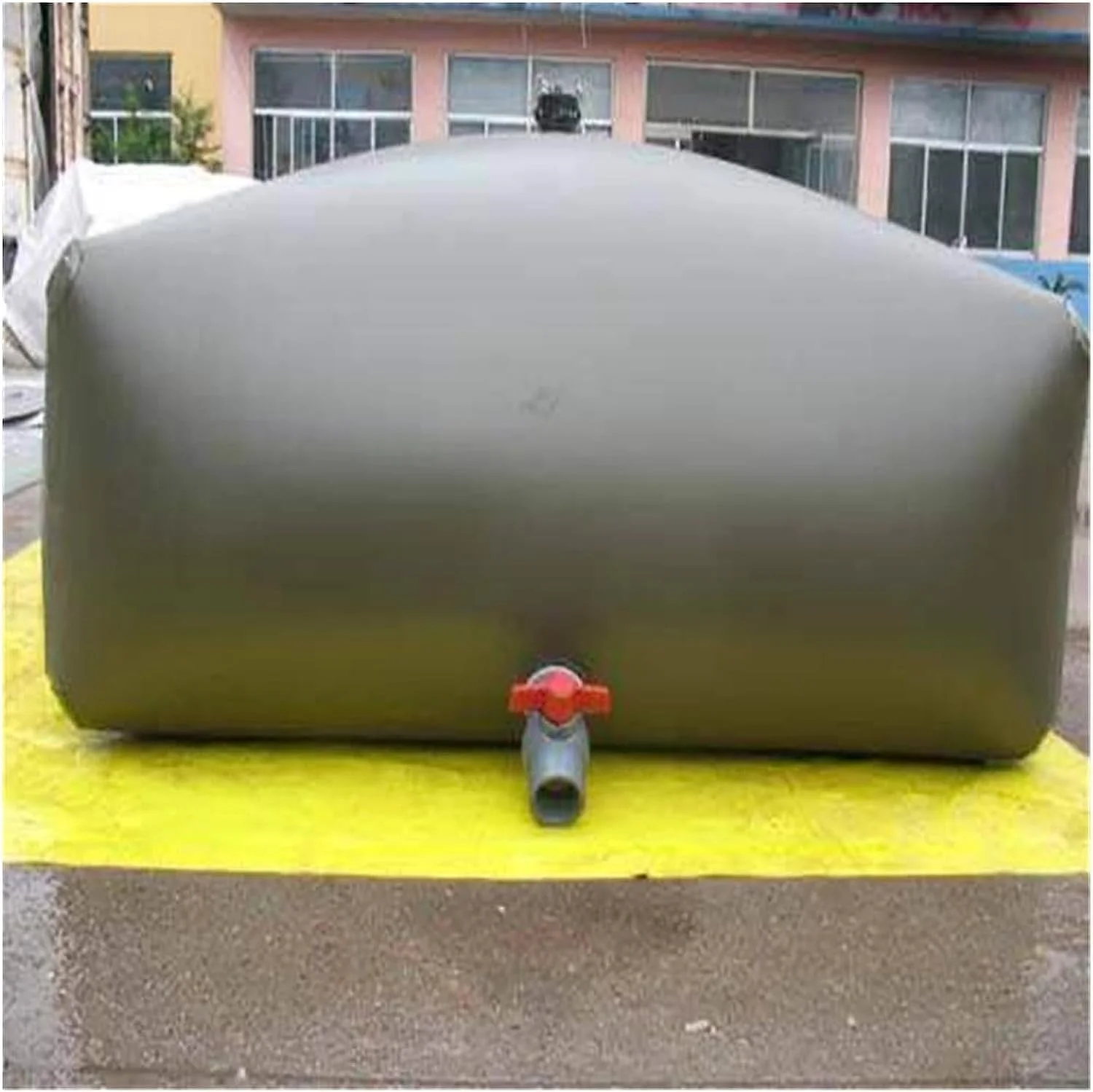 مخزن ذخیره آب تاشو، مناسب برای مصارف خانگی و تجاری، قابل استفاده در کاروان و کامیون (ابعاد: 1.5x1x0.5 متر / 750 لیتر)