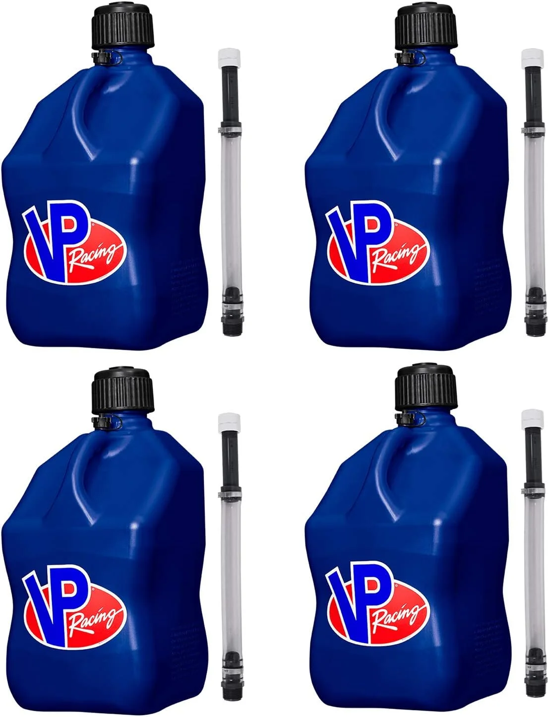 مخزن سوخت پلاستیکی 5 گالنی VP Racing Fuels (4 تکه) و کیت شلنگ (4 بسته)