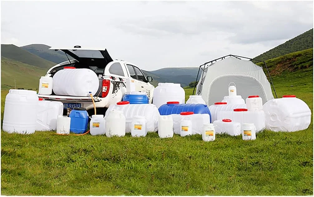 مخزن آب 25، 30 و 45 لیتری مناسب سفر، کمپینگ و فضای باز - مخزن آب مستطیلی ضخیم خانگی - مخزن آب کمپینگ و پیاده روی - مخزن آب پلاستیکی قابل حمل (200 لیتر)