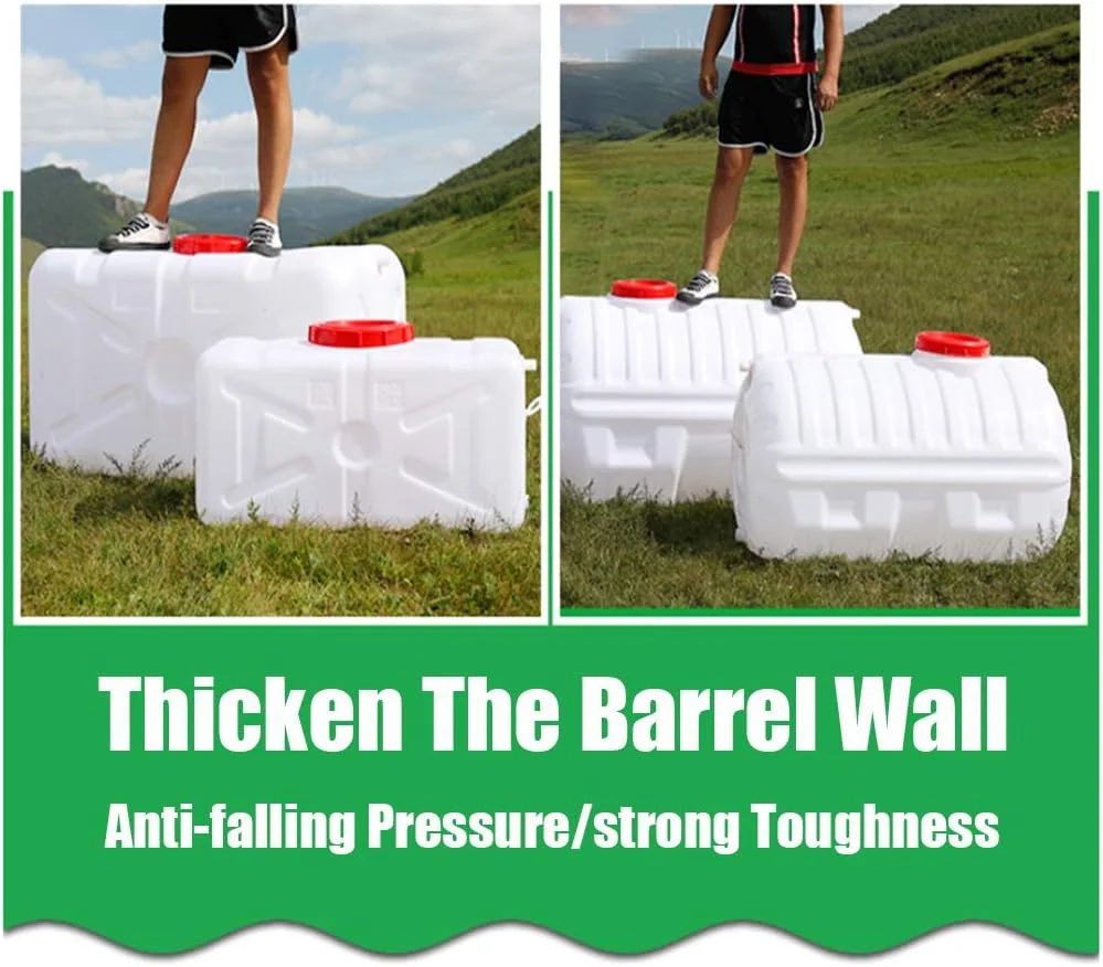 مخزن آب 25، 30 و 45 لیتری مناسب سفر، کمپینگ و فضای باز - مخزن آب مستطیلی ضخیم خانگی - مخزن آب کمپینگ و پیاده روی - مخزن آب پلاستیکی قابل حمل (200 لیتر)