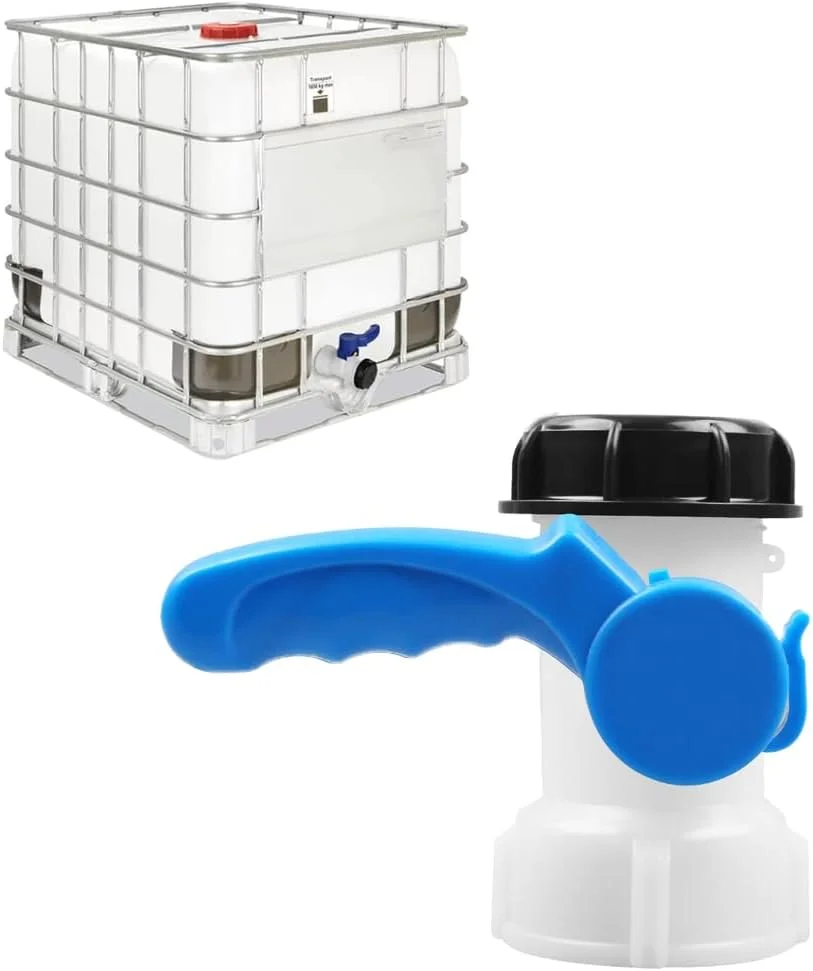 آداپتور یونیورسال مخزن آب IBC، شیر خروجی IBC 62 میلی متر، شیر توپی مخزن IBC 62 میلی متر، شیر توپی آداپتور IBC، شیر توپی برای مخزن 1000 لیتری، شیر خروجی مخزن IBC، شیر مخزن IBC 62 میلی متر