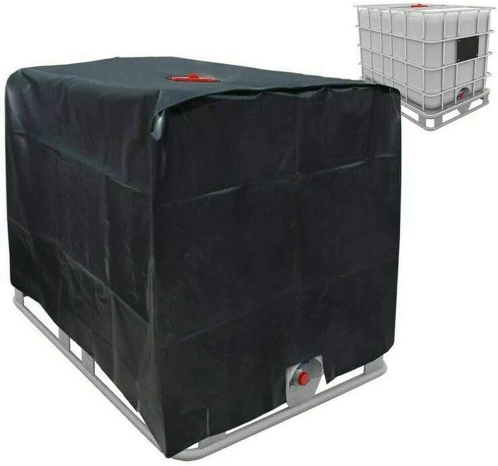 روکش مخزن آی بی سی ZYZY، روکش محافظ آلومینیومی مخزن آب 1000 لیتری - 120x100x116 سانتی متر