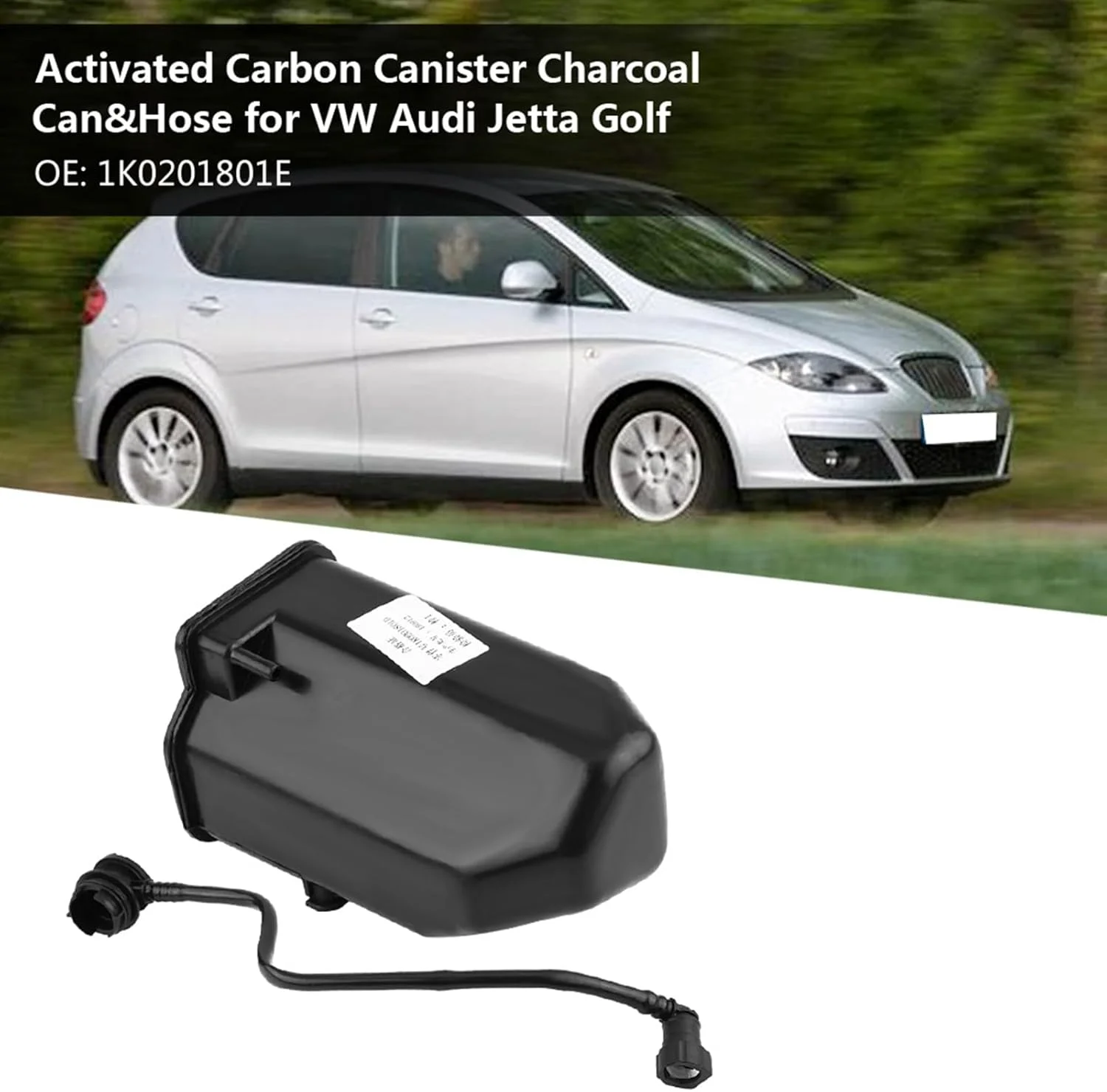 مخزن کربن فعال شده سازگار با SEAT 1K0201801E