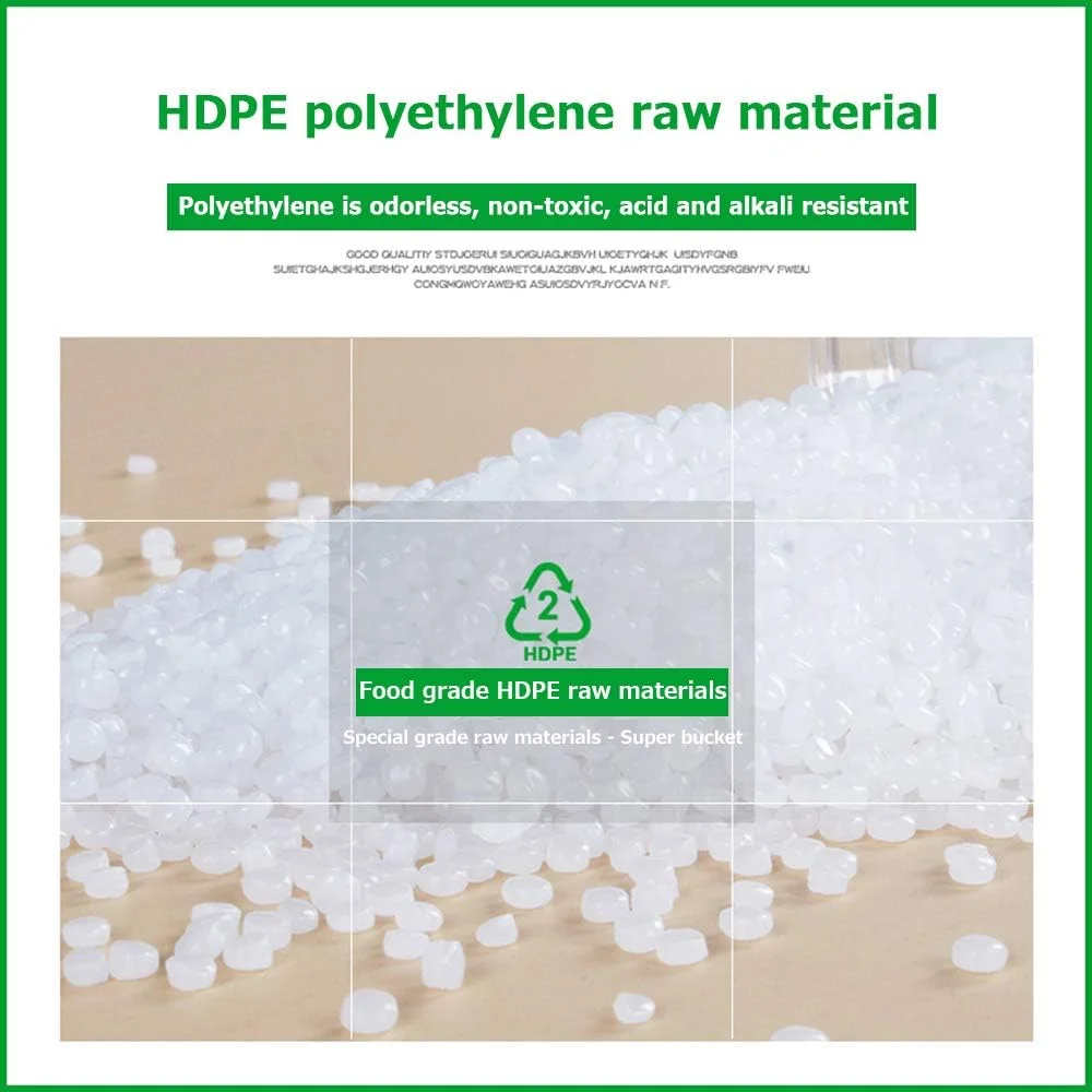 مخزن ذخیره آب پلاستیکی فضای باز XYLQXD، ظروف ذخیره آب آشامیدنی خانگی 200 لیتری، مخزن بشکه آب اضطراری با شیر روشن/خاموش، بشکه مواد شیمیایی صنعتی اسیدی و قلیایی