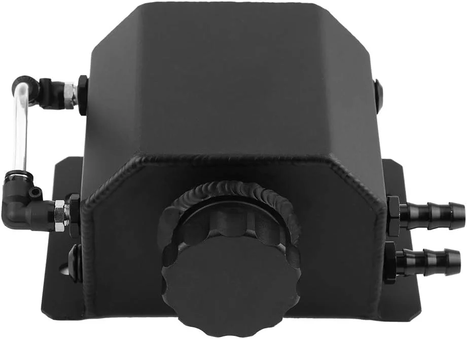 مخزن روغن موتور آلومینیومی برای خودروهای اصلاح شده - مشکی