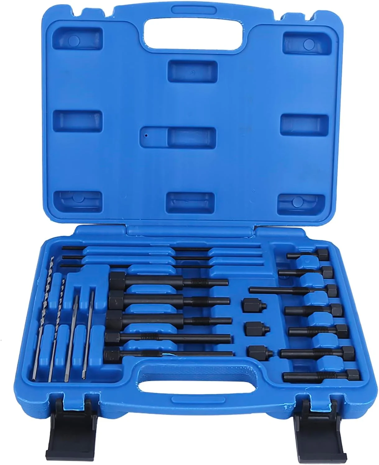 کیت تعویض شمع گرمکن خودرو، ابزار بیرون کشیدن شمع گرمکن، المنت گرمکن، الکترودها، دریل رزوه M8 X 1.0 - M10 X 1.0