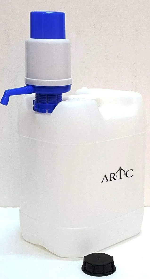 گالن پلاستیکی مقاوم ARTC با پمپ آب ۲۵ لیتری