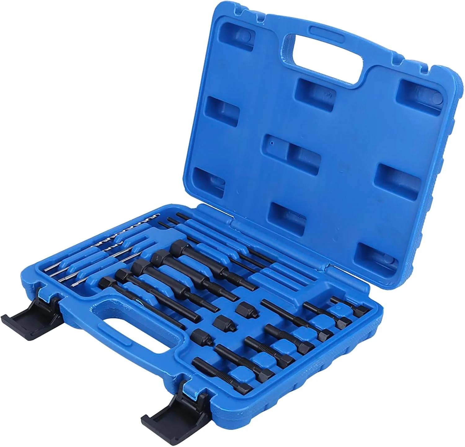 کیت تعویض شمع گرمکن خودرو، ابزار بیرون کشیدن شمع گرمکن، المنت گرمکن، الکترودها، دریل رزوه M8 X 1.0 - M10 X 1.0