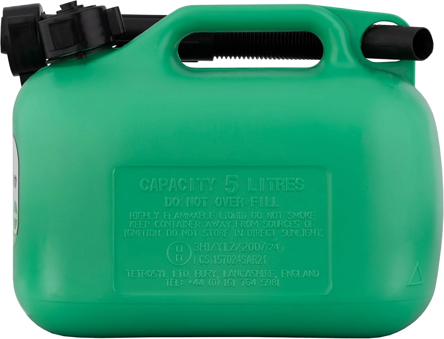 ظرف بنزین بدون سرب کارپلن - سبز، 5 لیتری