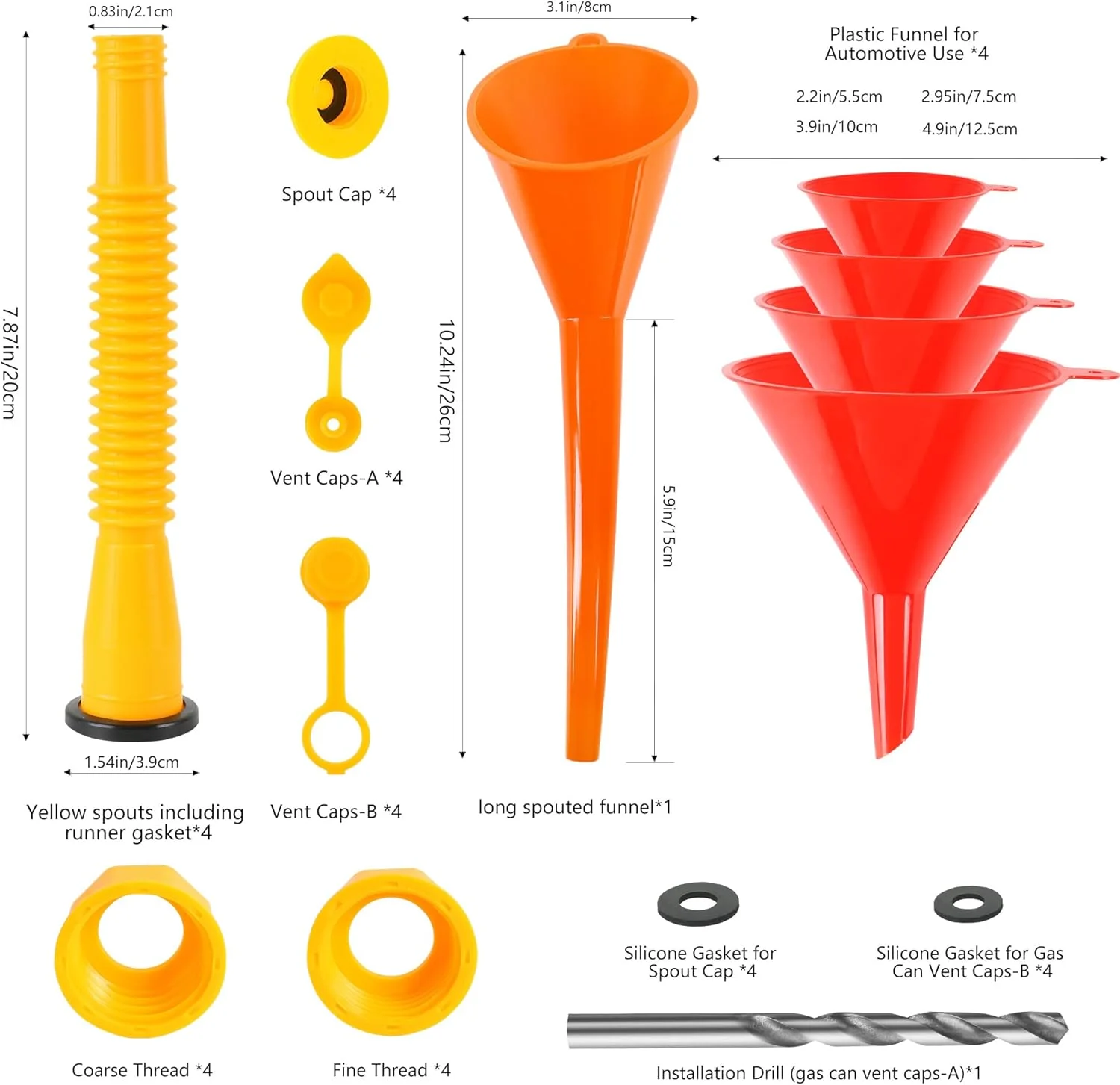 نازل جایگزین برای مخزن سوخت خودرو