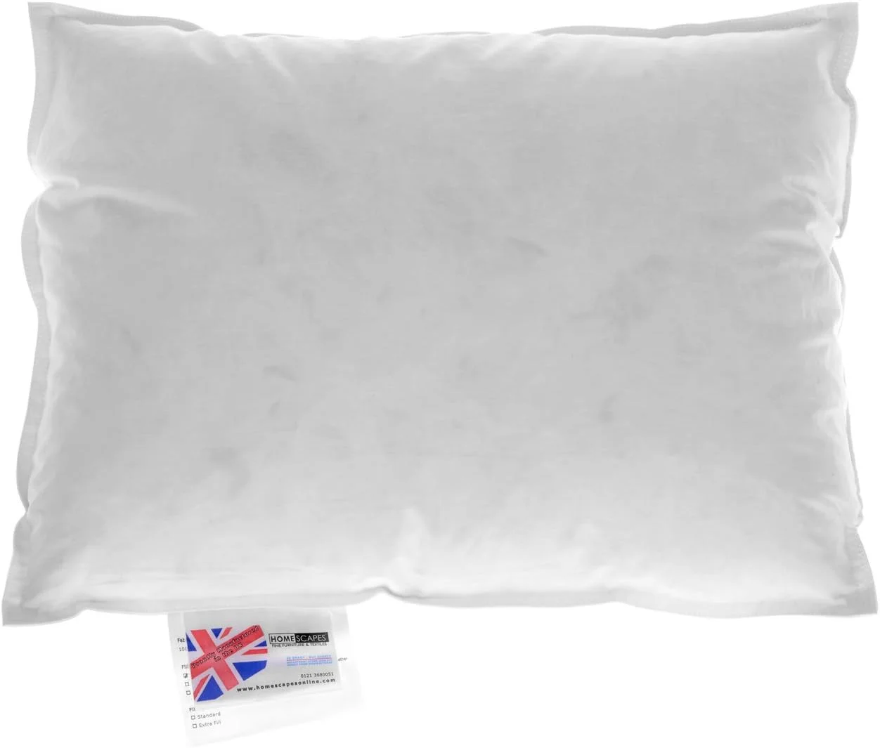 بالشتک داخلی پر و کرک غاز هوم اسکیپس 30 در 40 سانتی متر، روکش 100% پنبه ضد نفوذ پر، ضد حساسیت، قابل شستشو در ماشین لباسشویی بالشتک داخلی پر و کرک غاز هوم اسکیپس 30 در 40 سانتی متر، روکش 100% پنبه ضد نفوذ پر، ضد حساسیت، قابل شستشو در ماشین لباسشویی