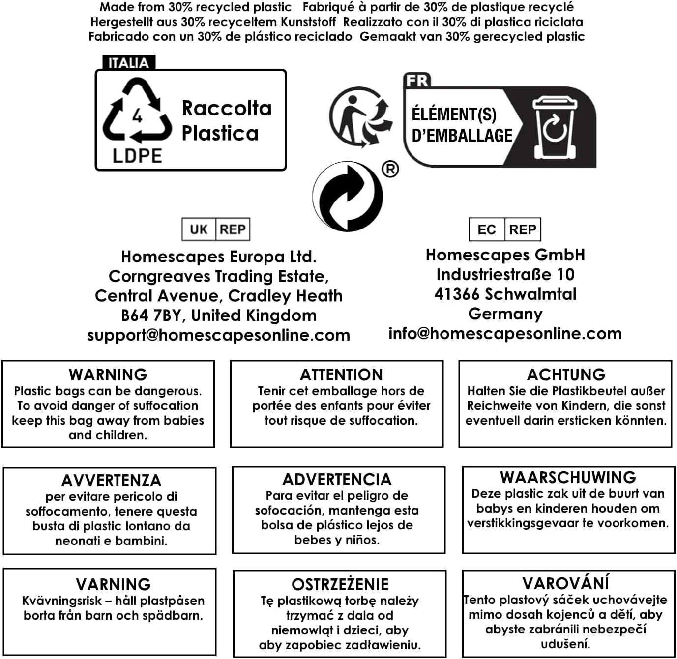 بالشتک داخلی پر و کرک غاز هوم اسکیپس 30 در 40 سانتی متر، روکش 100% پنبه ضد نفوذ پر، ضد حساسیت، قابل شستشو در ماشین لباسشویی