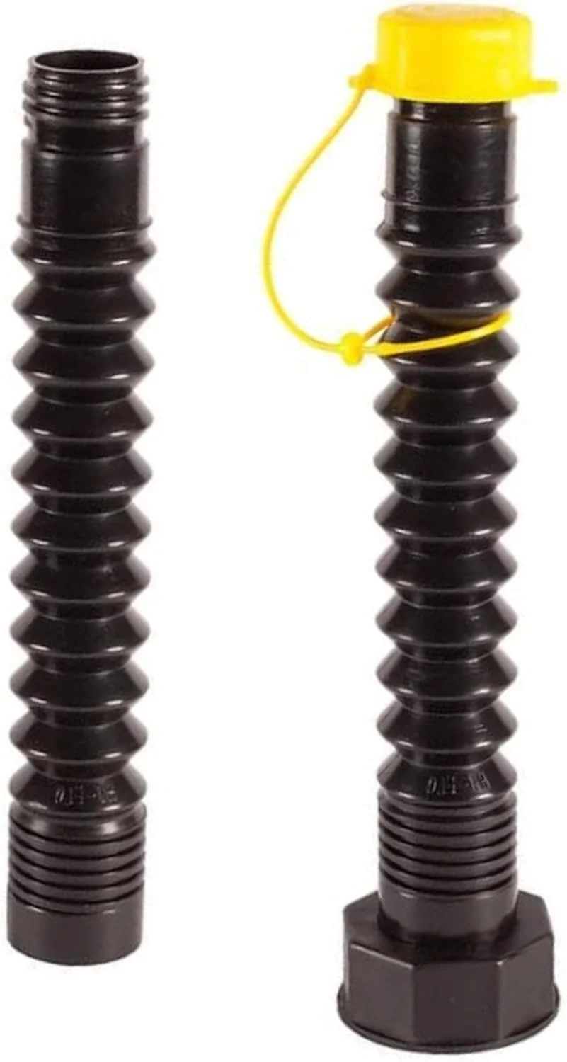 نازل چند منظوره با کیفیت EZ-POUR برای ظروف 1، 2 و 5 گالنی با سیستم جریان بالا به همراه لوله افزایش طول و نازل انعطاف پذیر برای ظروف سوخت