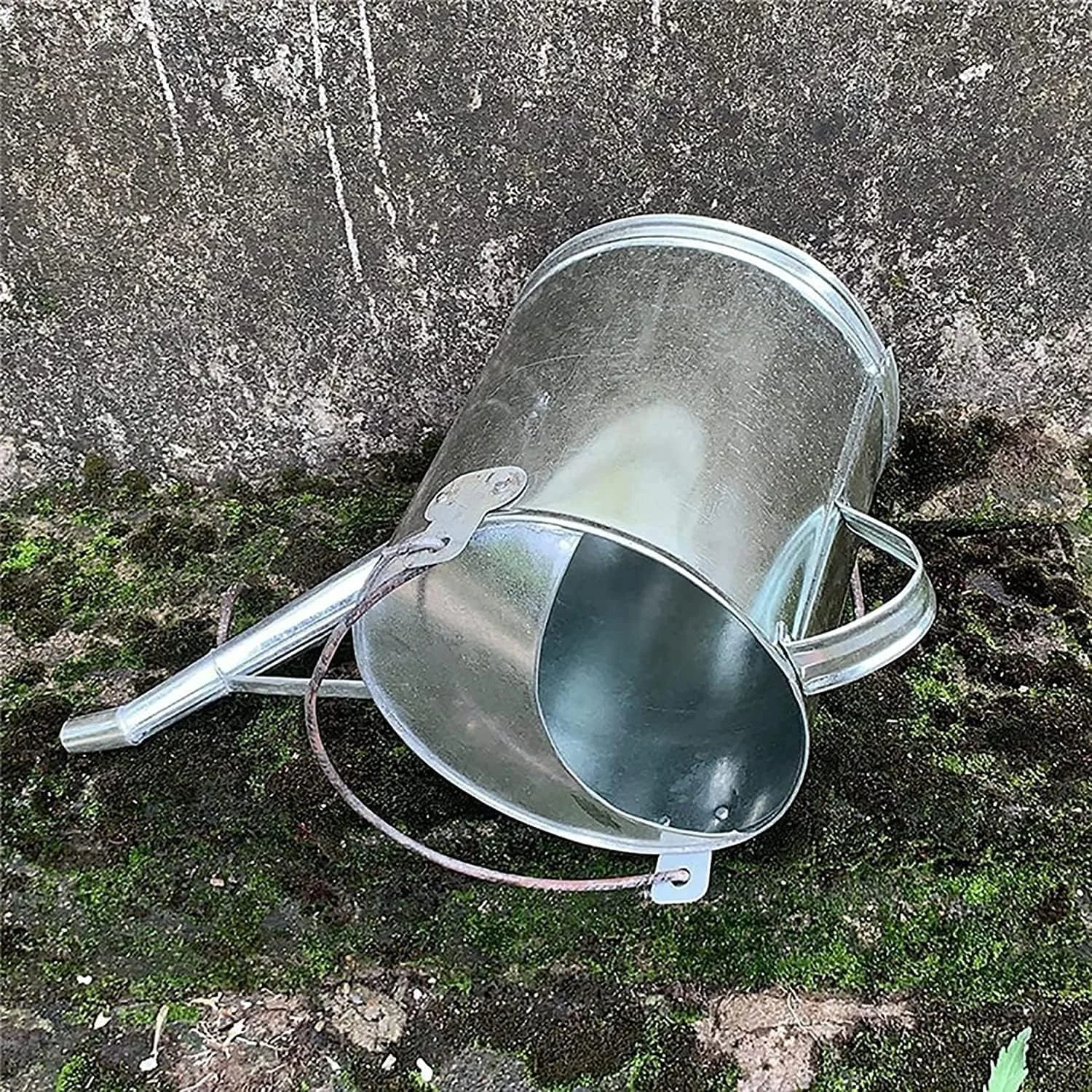 مخزن ذخیره روغن سوخت 10 لیتری فلزی، مناسب برای ذخیره روغن سوخت، آب، بنزین و گازوئیل، حمل و نقل کارآمد سوخت